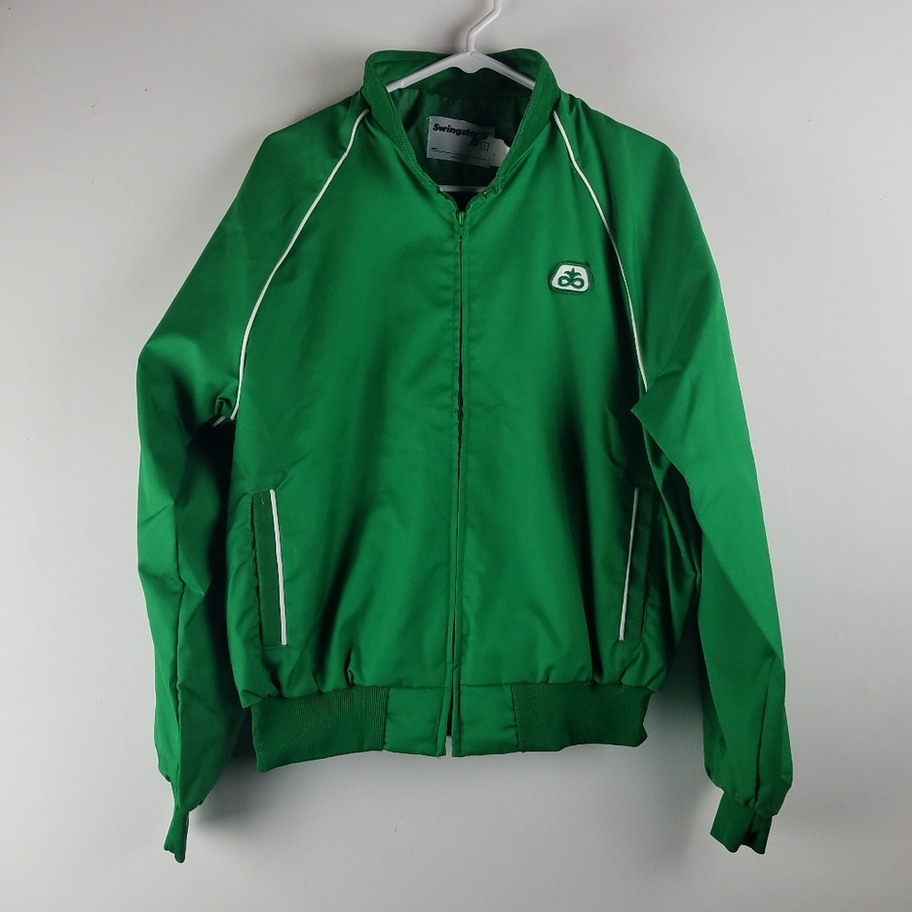 Vintage Pioneer Seed Farm Jacket Coat Swingster